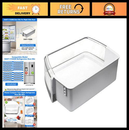 Refrigerator door bin - refrigerator,