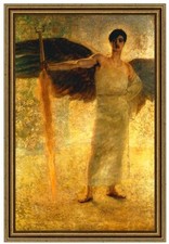 Il Guardiano del Paradiso Francesco di Stucco A3 08 Incorniciato