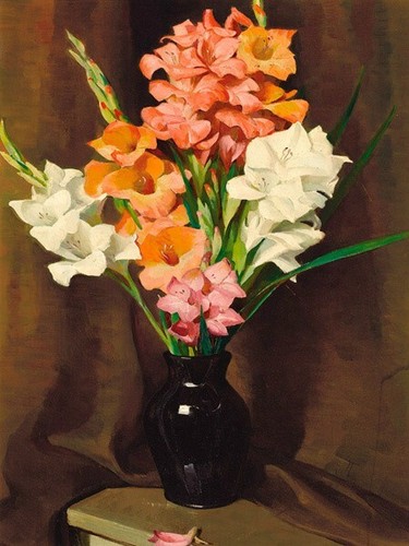 Quadro vaso fiori dunton - quadro,