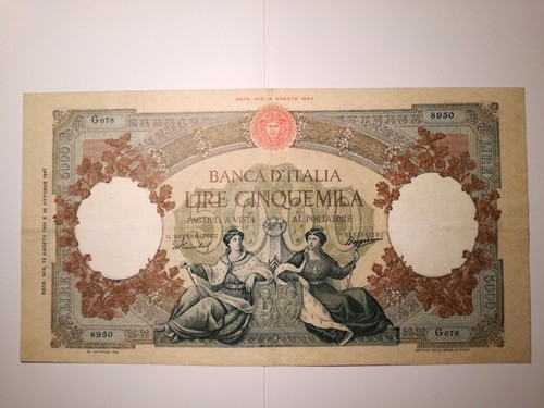 5000 lire capranesi - lire,