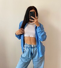 Giacca blu sportiva vintage