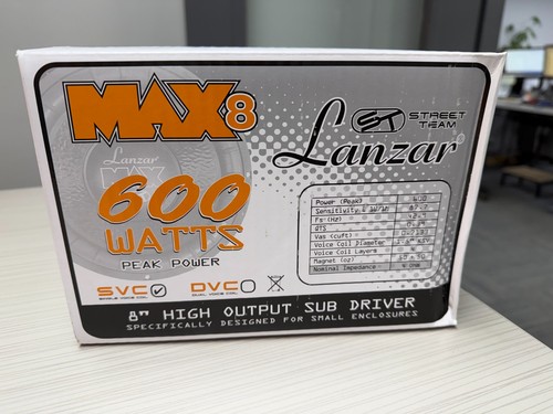 Lanzar max8 subwoofer - subwoofer, 600