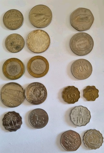 Extra europee monete - 18,