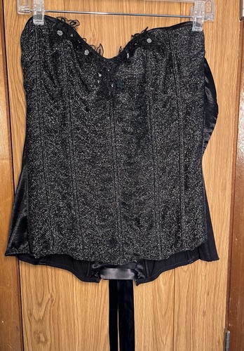 Corsetto taglia nero e - nero,