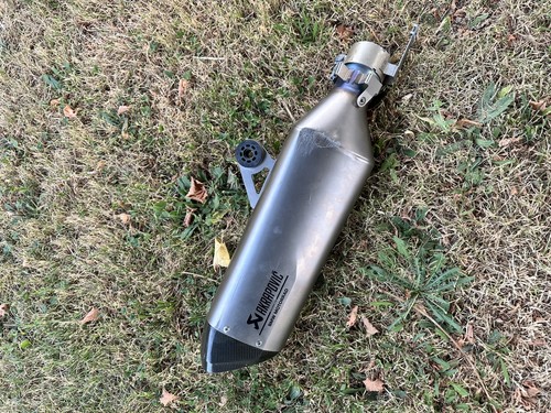 Silencieux akrapovic titane - silencieux,
