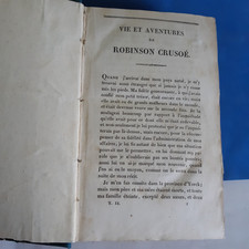 Aventures de Robinson Crusoé T2 D. de Foé  illustré