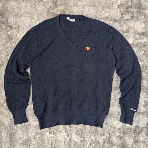 Maglione ellesse vintage blu - vintage,