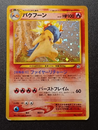Pokémon typhlosion holo - pokémon, n°