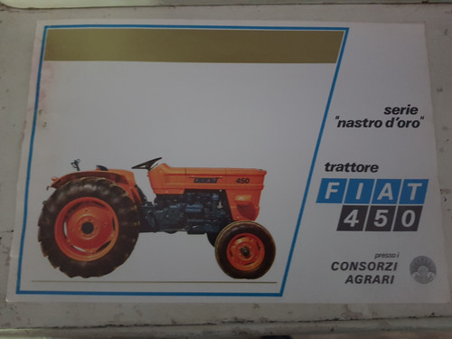 Fiat 450 trattore depliant - 450,
