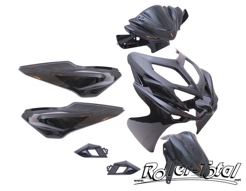 Kit carena completa nero - kit,
