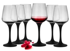 6 Bicchieri da Vino 360ml Con