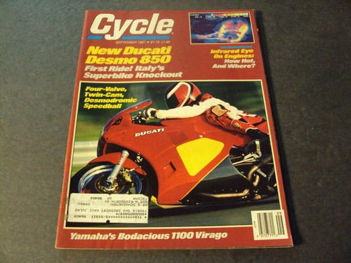 Cycle sept 1987 ducati - sept, desmo
