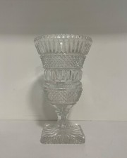 Vaso in cristallo decorato