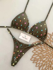 Bikini Perizoma Donna Verde