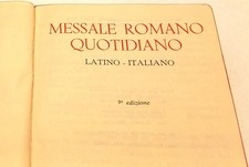 Messale romano quotidiano - messale,