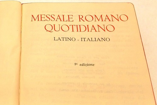 Messale romano quotidiano - messale,