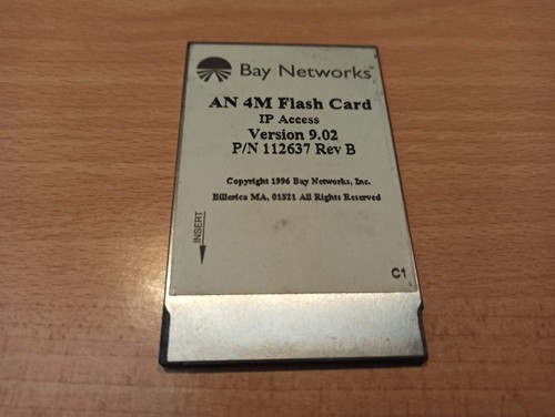 Bay networks credit card - bay, an