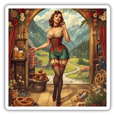 Pin Up Girl Adesivo Vinile