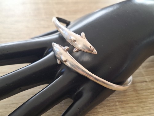 Bracciale donna delfini - bracciale,