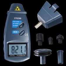 DIGITALE OTTICA CONTAGIRI SPEEDO TACHIMETRO LASER U/MIN MOTORE AUTO DZ1