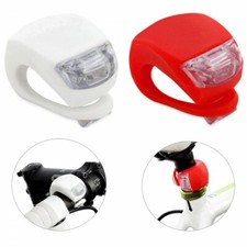luci per bicicletta in silicone a led rosso e bianco per biciclette Led Kit