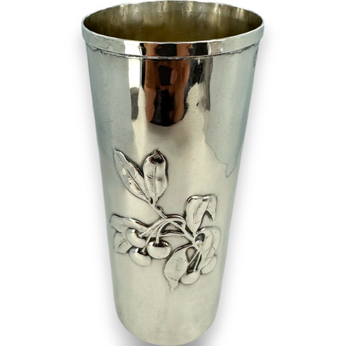 Tazza ciliegie vintage 1968