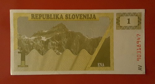 Banconota tolar 1990 - tolar,