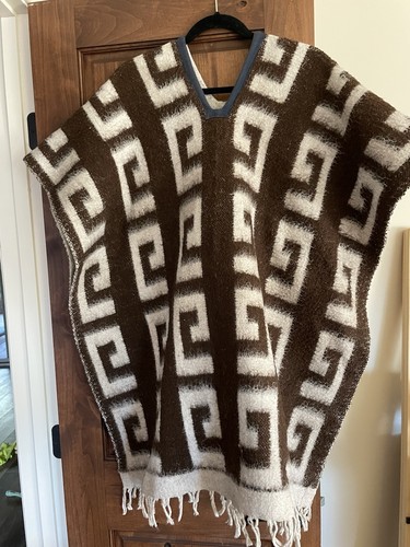 Poncho vintage originale - poncho,