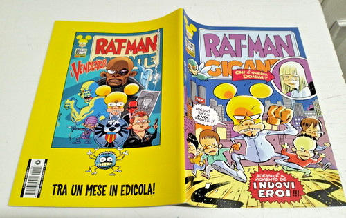 Rat man gigante i nuovi - man,