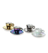 illy Collection 25566 Set di 4 Tazze da Espresso Art Collection John Armlender, 