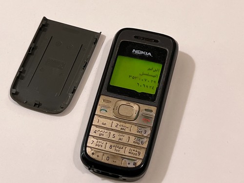 Nokia 1209 telefono vintage
