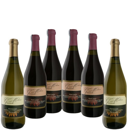 Bott vino dolce aromatico - 4, bott.