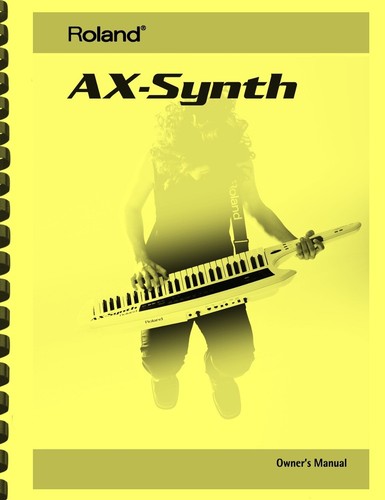Roland synth manuale del - roland,