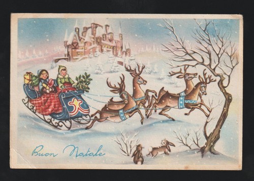 Pmce cartolina buon - buon, natale