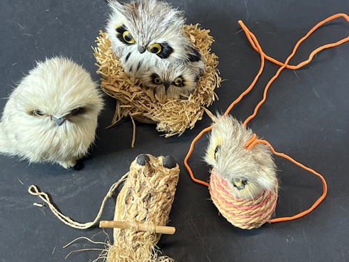 Piccoli gufi pelliccia - (18),