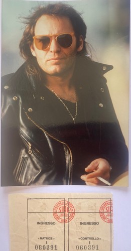 Vasco rossi foto con dedica - vasco, e
