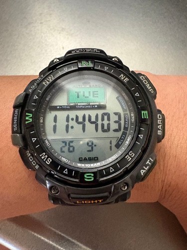 Orologio esterno casio pro - orologio,