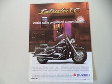 advertising Pubblicità 1998 MOTO SUZUKI VL 1500 INTRUDER LC