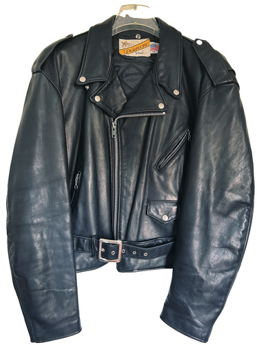 Giacca pelle bovina schott - di,