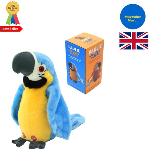 Peluche pappagallo parlante - pappagallo,