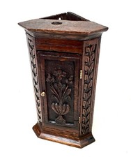 Armadio angolare antico in