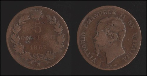 Centesimi 1862 napoli - centesimi,