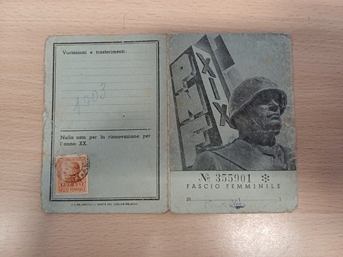 Tessera con foto partito - foto,
