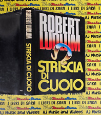 Book*libro STRISCIA DI CUOIO Robert Ludlum 1983 CDE CLUB EDITORI romanzo(L58c)*2