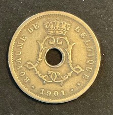 Belgio - Leopoldo II - rara