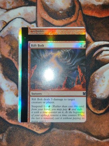 Foil nfc miscut rift - rift, bolt