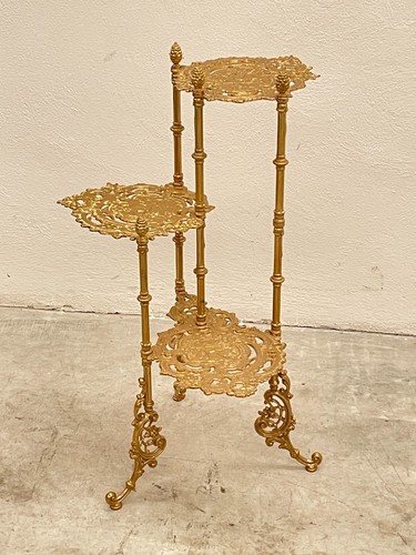 Portavasi vintage ottone - portavasi,