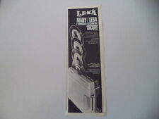 advertising Pubblicità 1975 FONOGRAFO LESA MADY 3