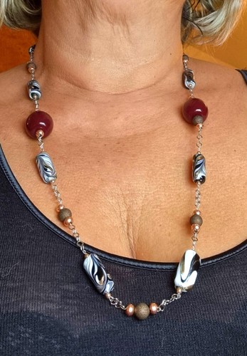 Collana catena con - collana,