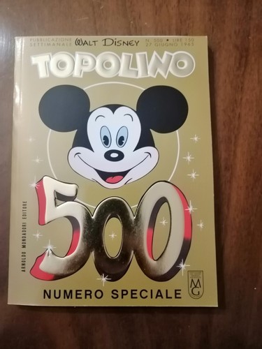 Topolino 500 variant oro - 500,